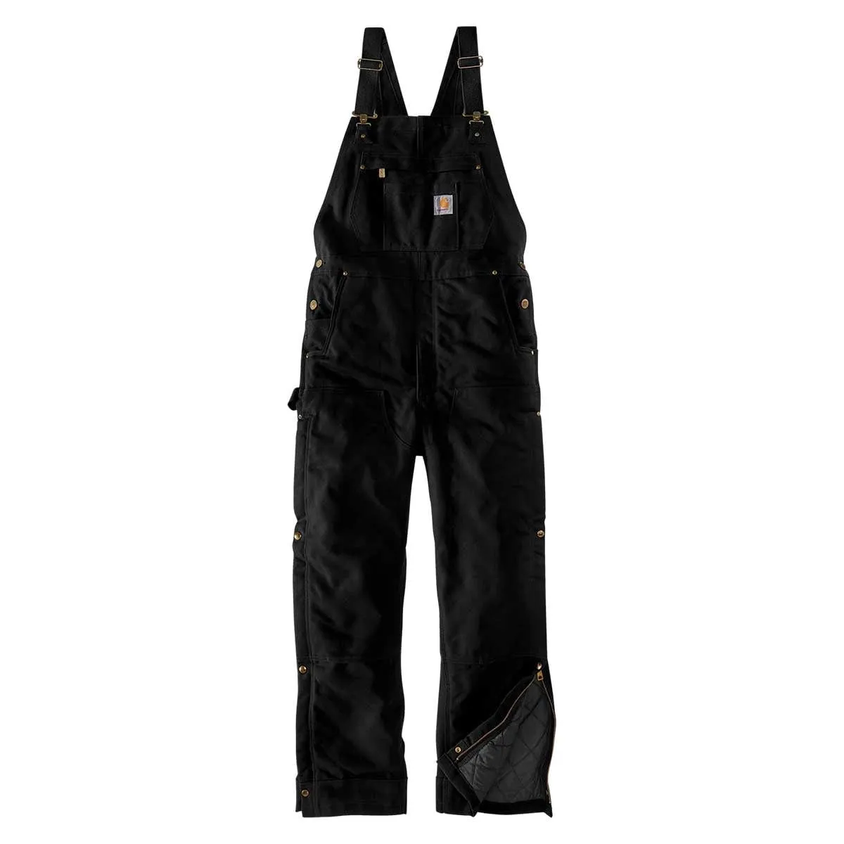 Carhartt Duck tuinbroek gevoerd bruin L waterafstotend