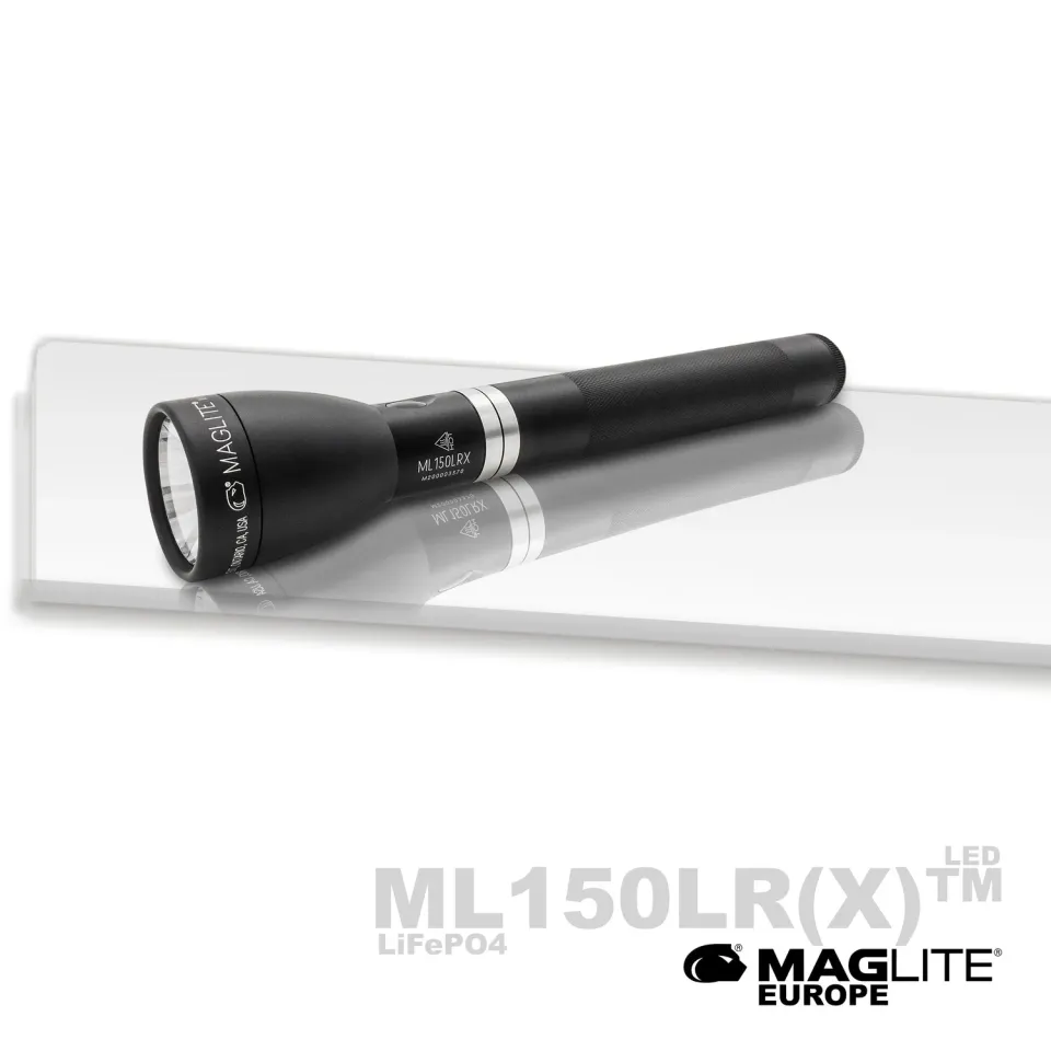 Maglite ML150LRX LED-zaklamp 1082 lumen zwart mat