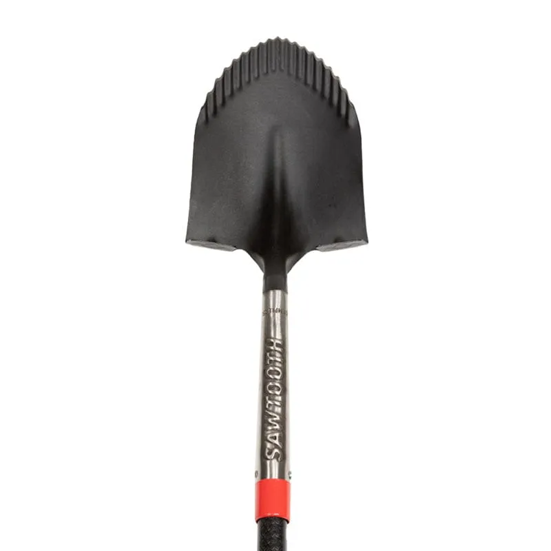 Gemplers Sawtooth Round Point Shovel D-greep spade getand