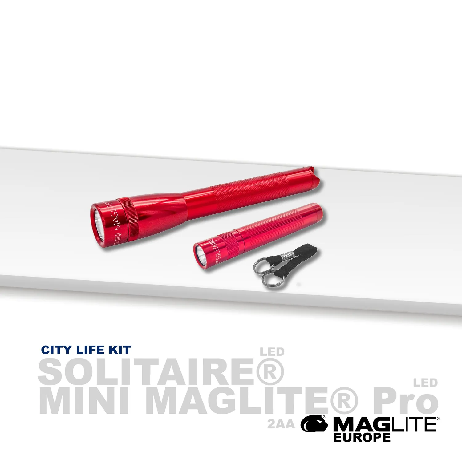Maglite City Life Kit Mini Maglite Pro AA LED-zaklampenset 332 lumen