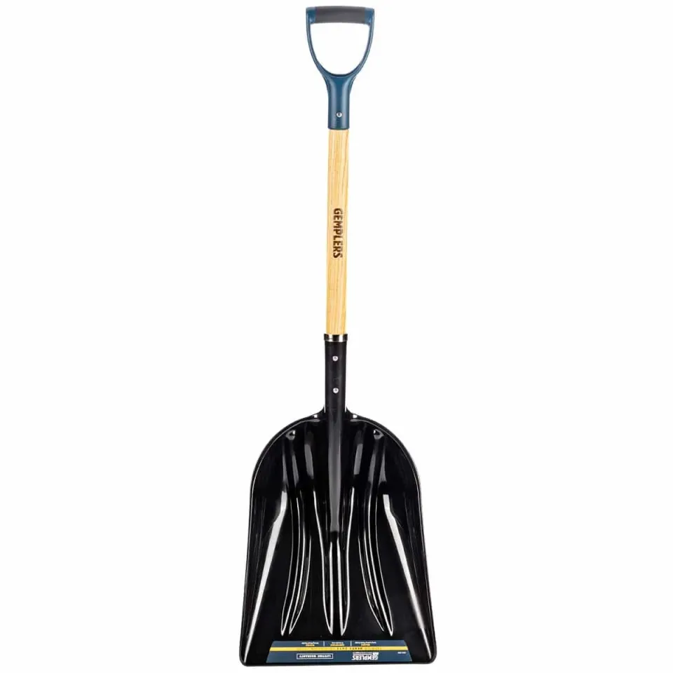 Gemplers Poly Scoop Shovel Wood Handle schep 47 cm breed