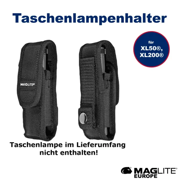 Maglite XL-serie holster nylon riemhouder XL50 XL200