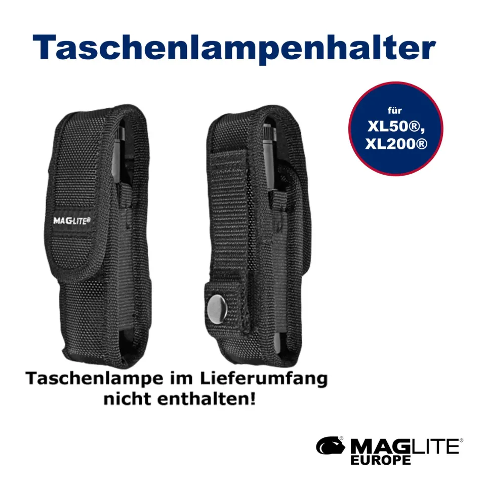 Maglite XL-serie holster nylon riemhouder XL50 XL200