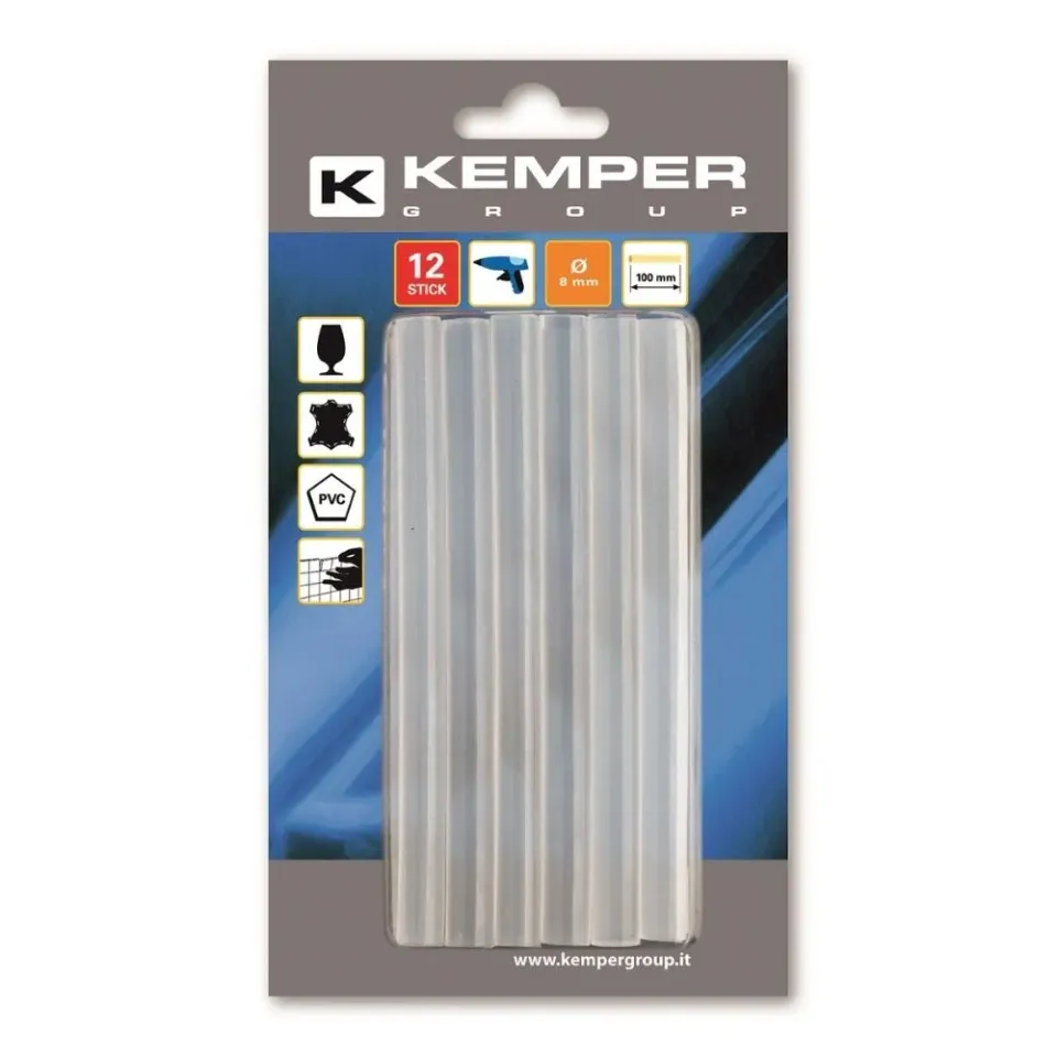 Kemper 1765 lijmsticks 10cm x 12mm lijmpistool