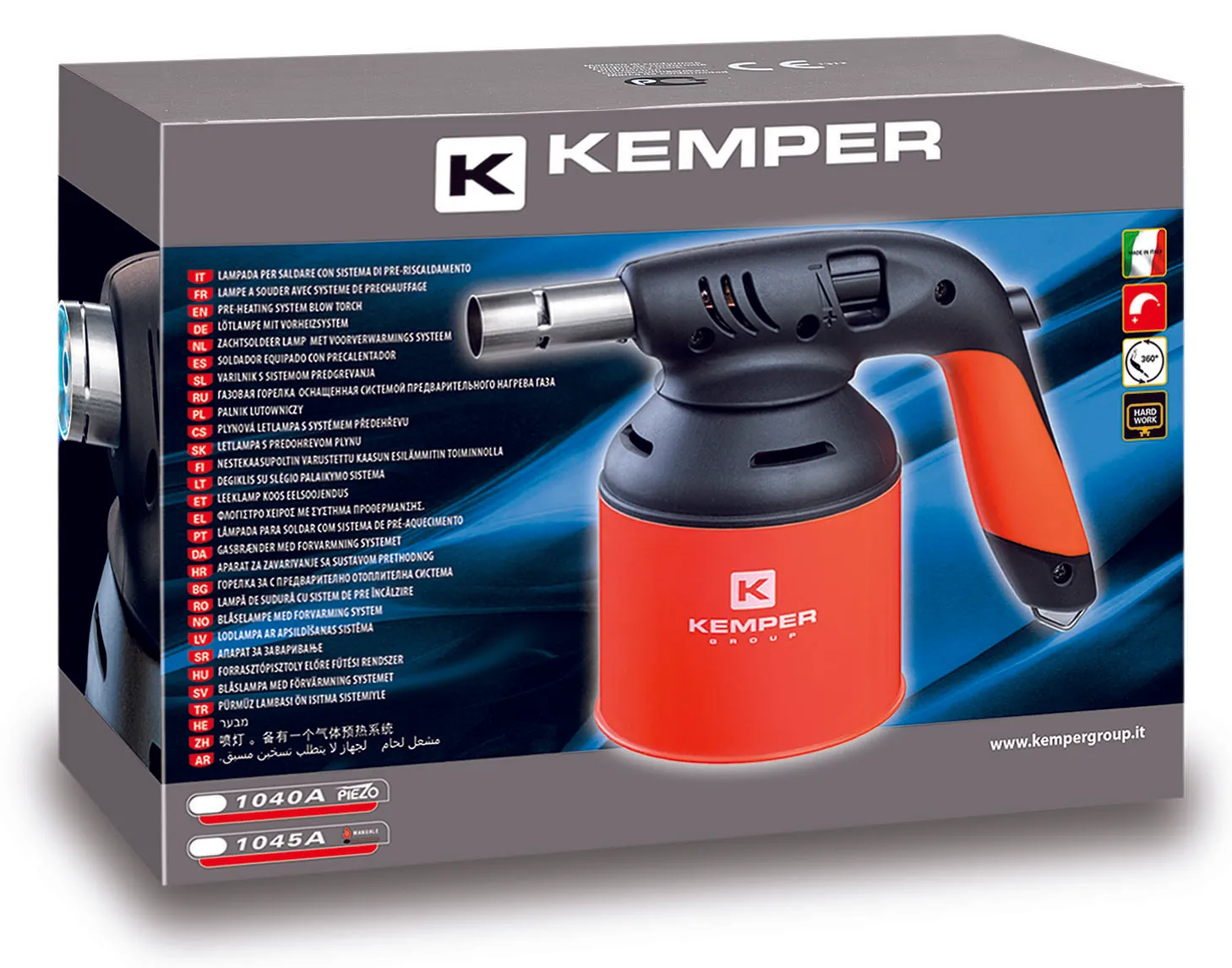 Kemper Group Top Line 1040A soldeerlamp