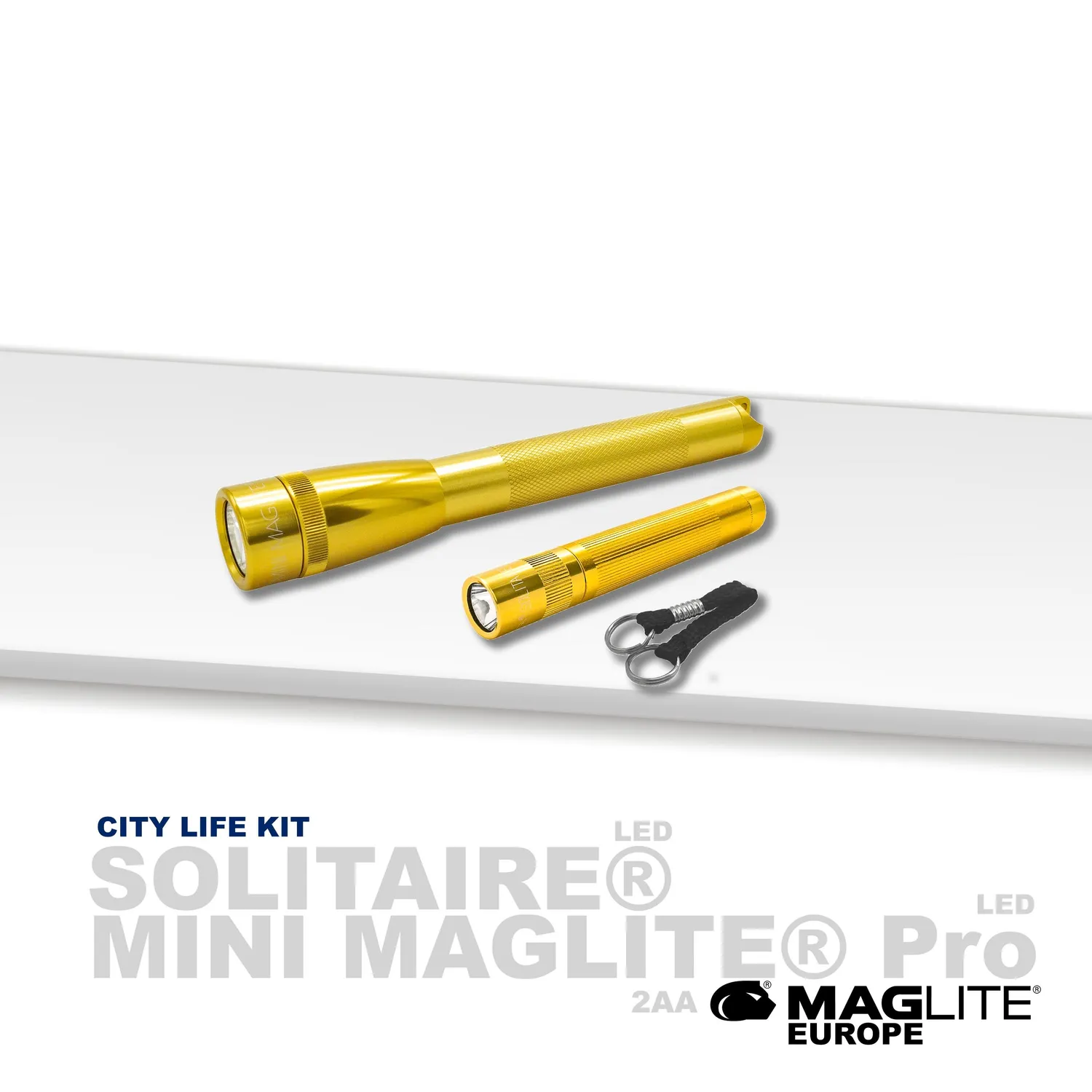 Maglite City Life Kit Mini Maglite Pro AA LED-zaklampenset 332 lumen
