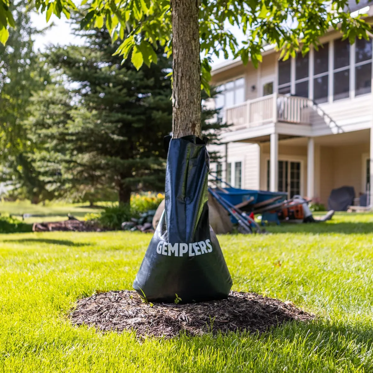 Gemplers Tree Watering Bag bewateringszak 20 gallon groen