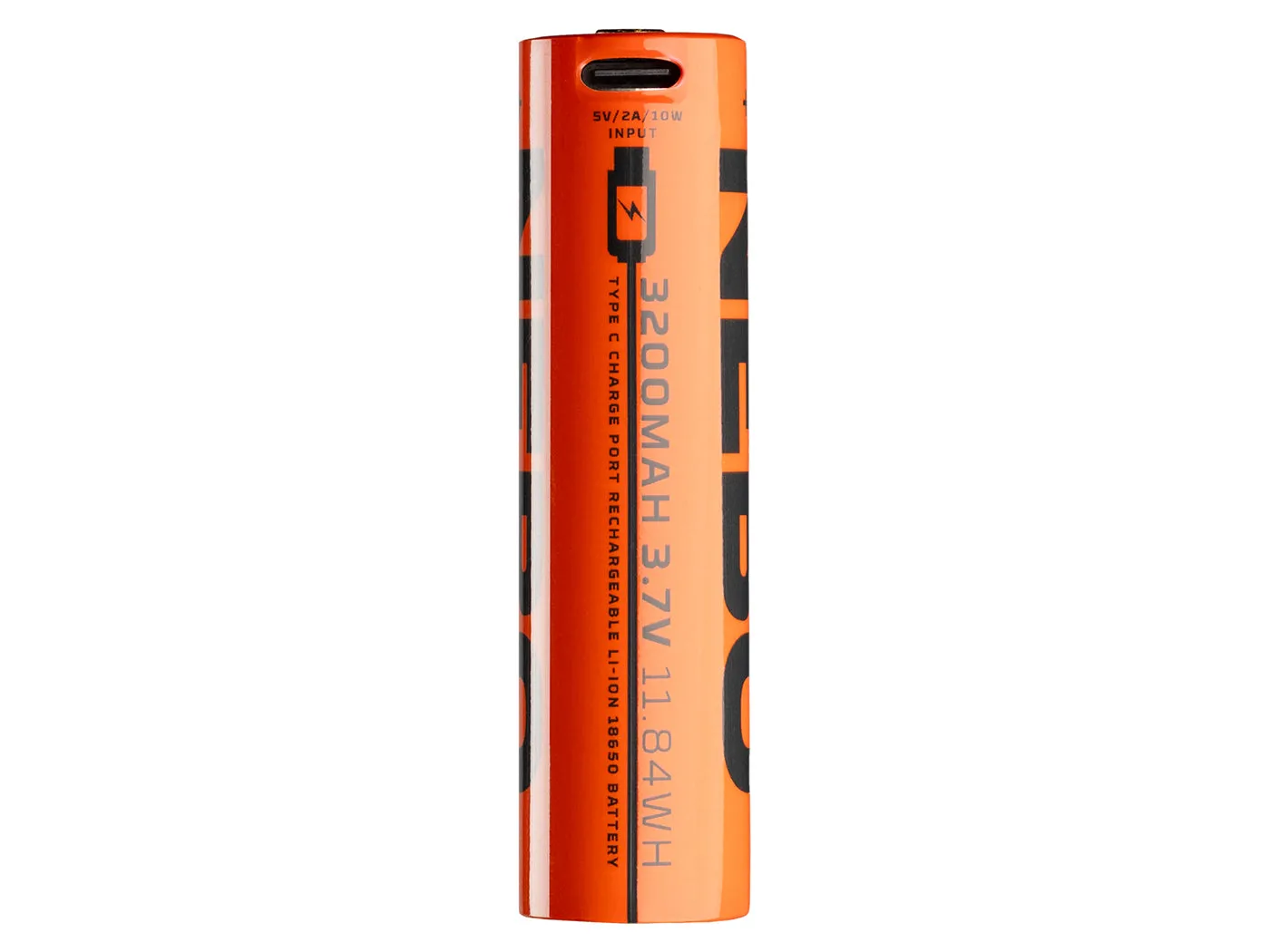 Nebo 18650 accu 3200 mAh 3,7V USB-C