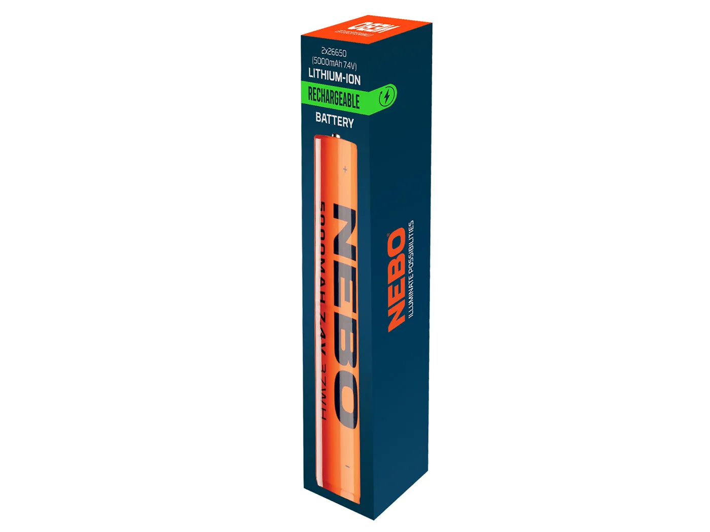Nebo Tools 2x26650 accu 5000mAh 7,4V 09