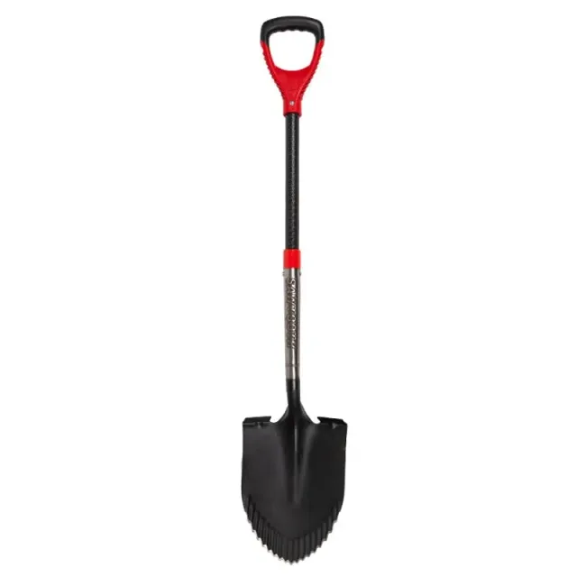 Gemplers Sawtooth Round Point Shovel D-greep spade getand