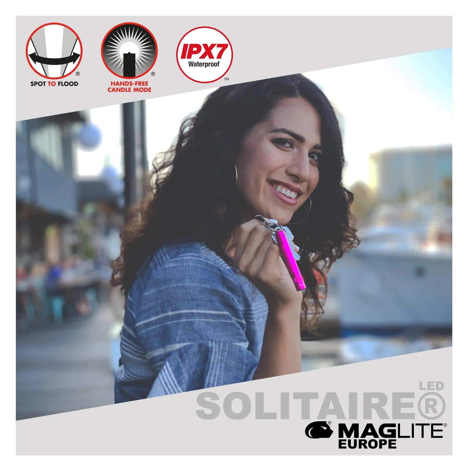 Maglite Solitaire LED sleutelzaklamp zwart 47 lumen