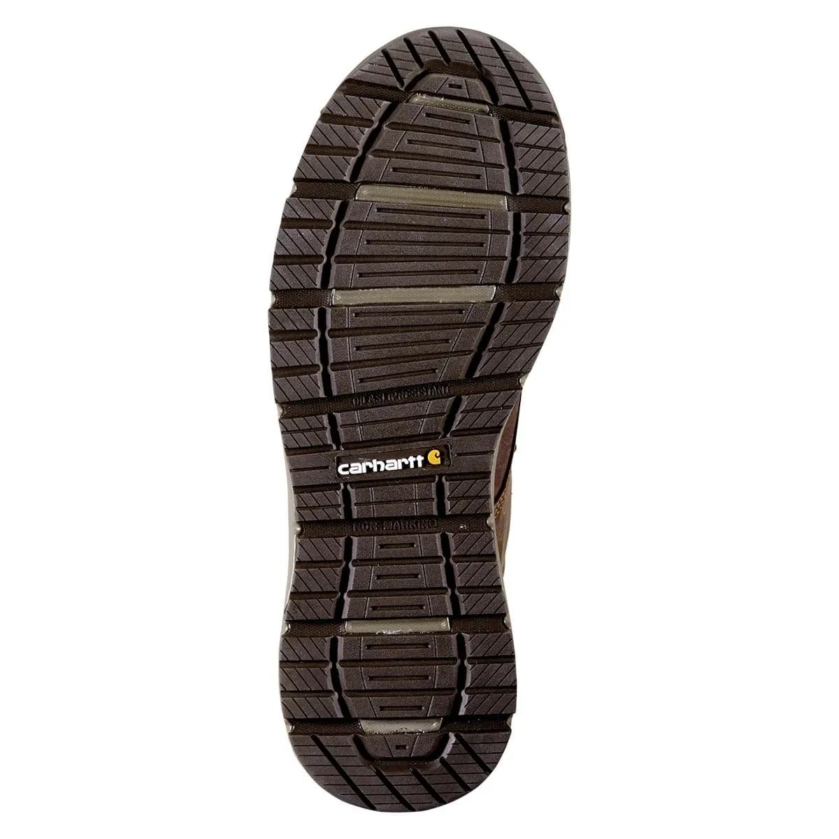 Carhartt Millbrook 5" moc toe wedge werkschoen bruin