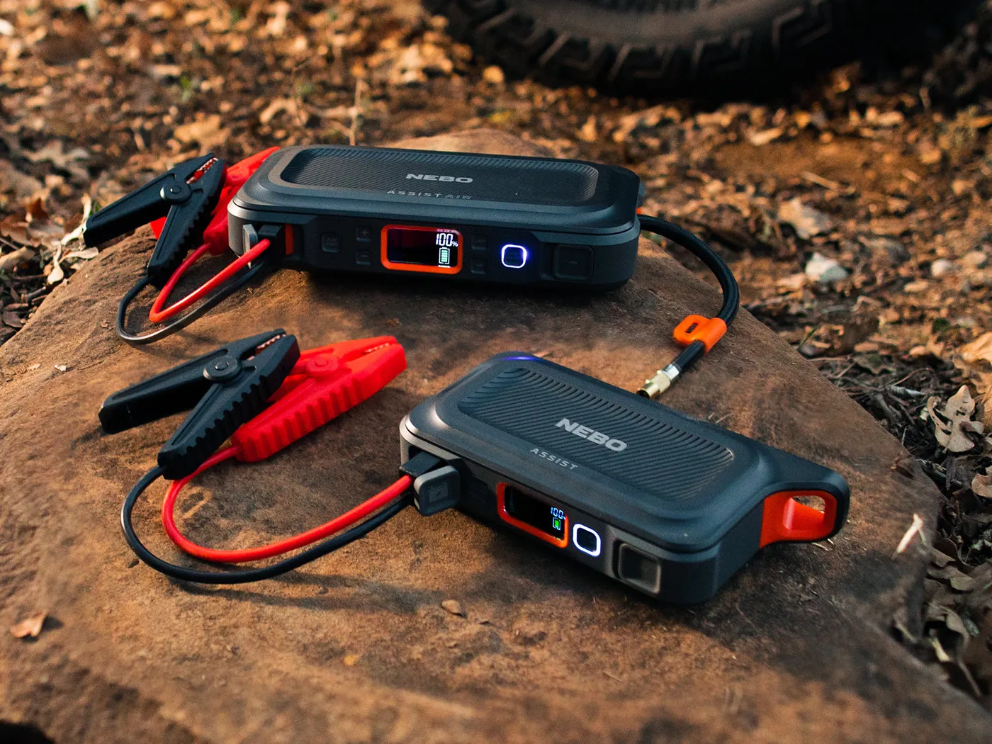 Nebo Assist Air Jump Starter 1500A Compressor