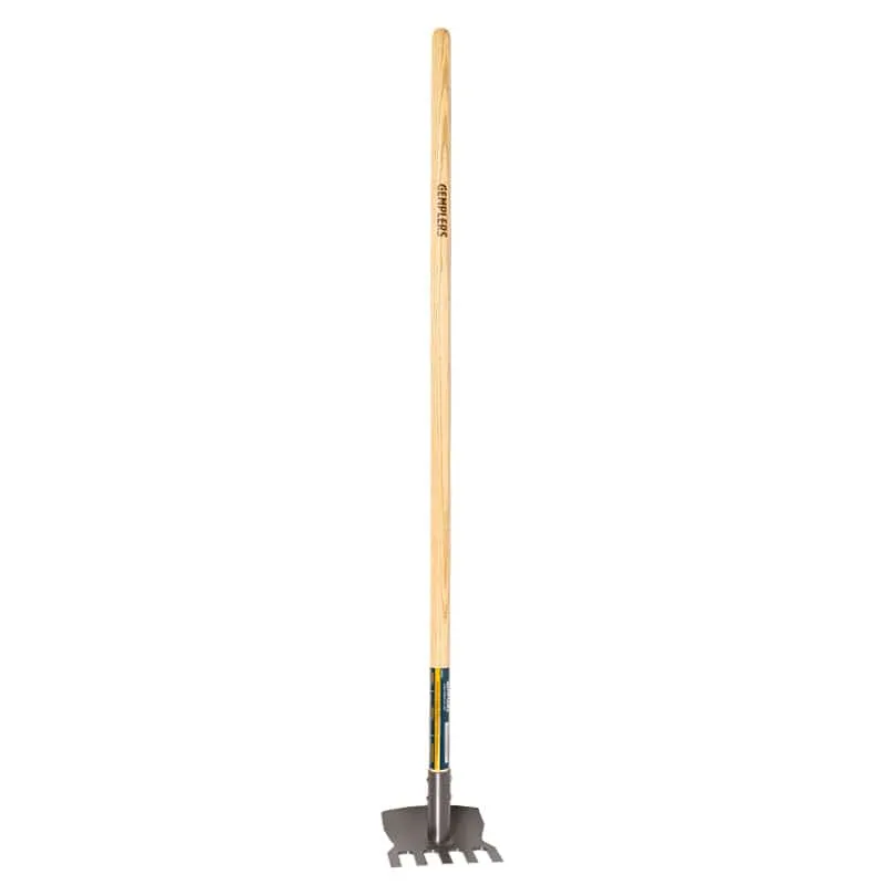 Gemplers Steel Rake Hoe schoffel staal houten steel