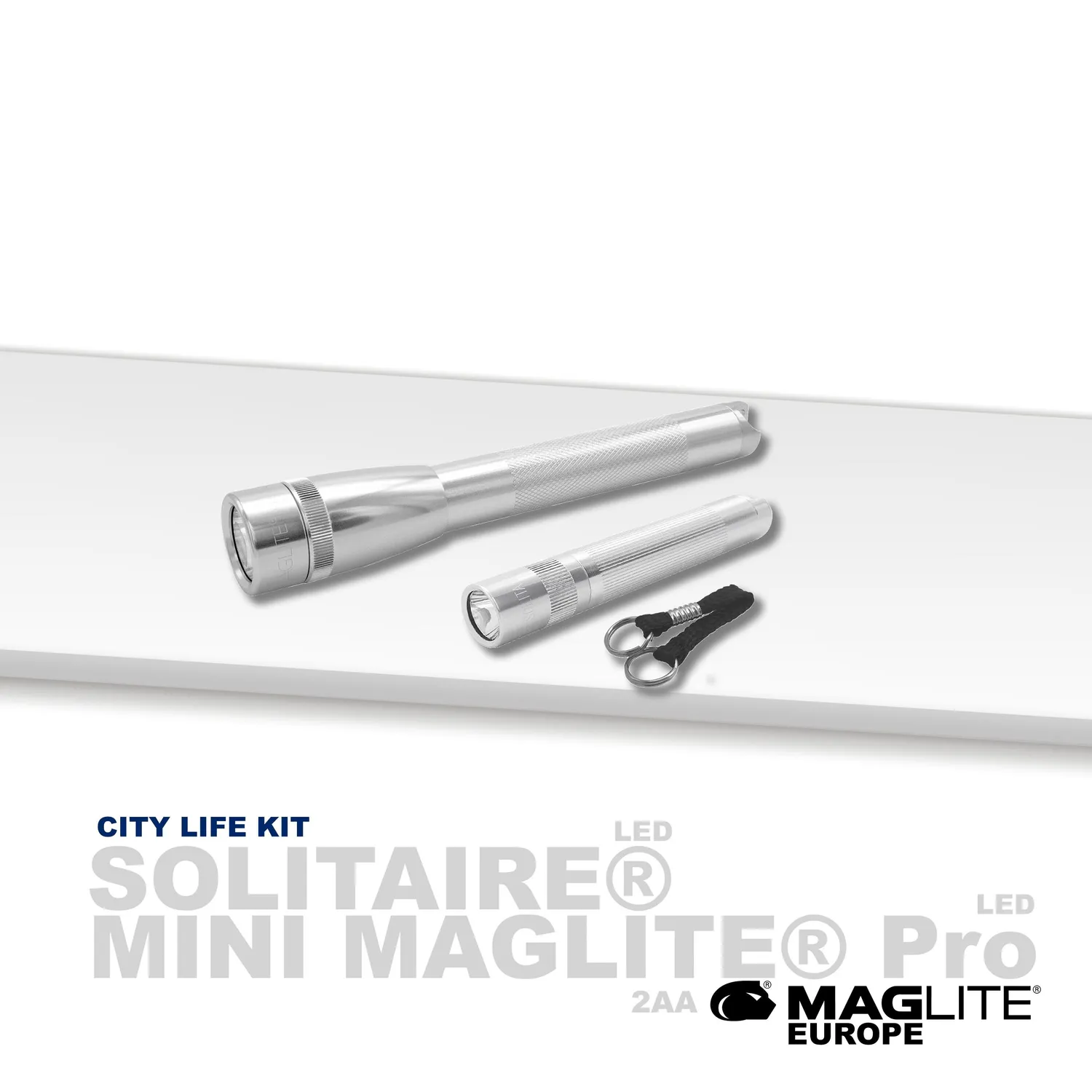 Maglite City Life Kit Mini Maglite Pro AA LED-zaklampenset 332 lumen