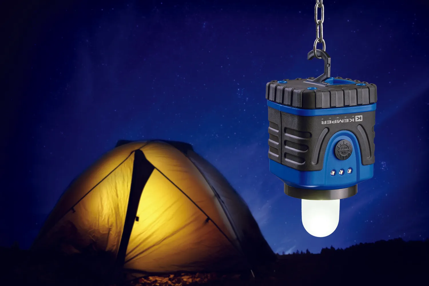 Kemper T1001 LED campinglamp IP54