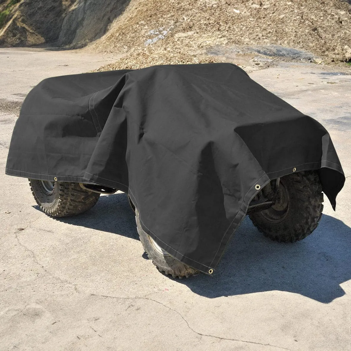 Gemplers Weather Tough dekzeil 4x4 ademend zwart