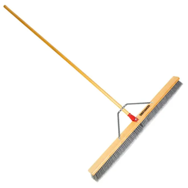 Gemplers bezem 42 inch 107 cm breed houten steel algemeen