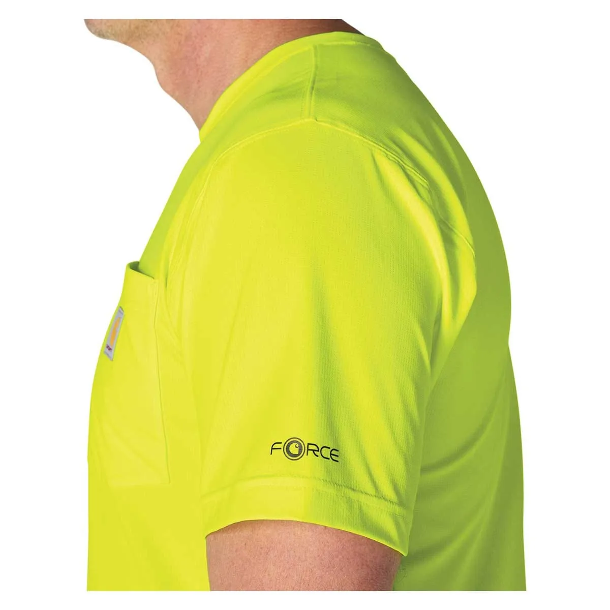 Carhartt Force T-shirt hi-vis Brite Lime / Orange S-XXL