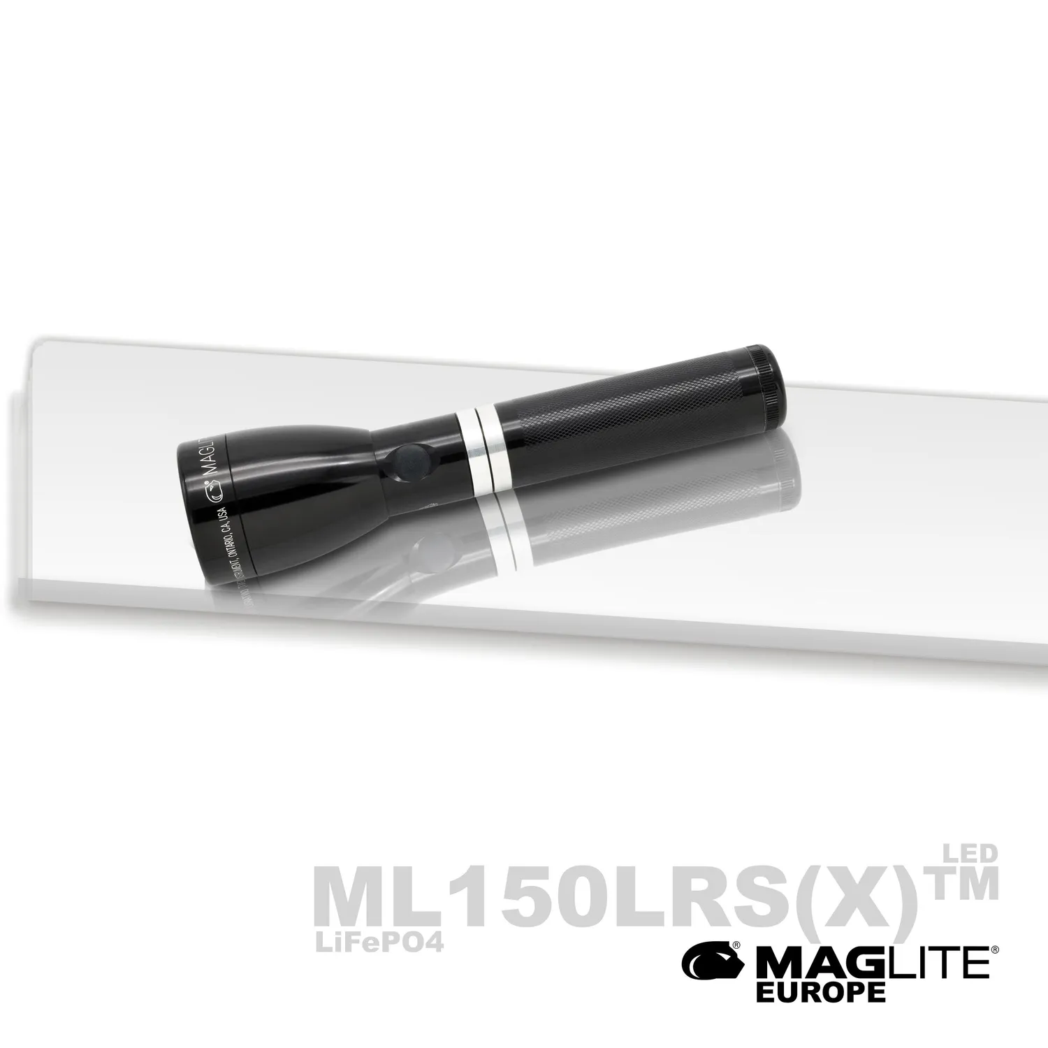 Mag-Lite ML150LRS oplaadbare zaklamp zwart glans 819 lumen