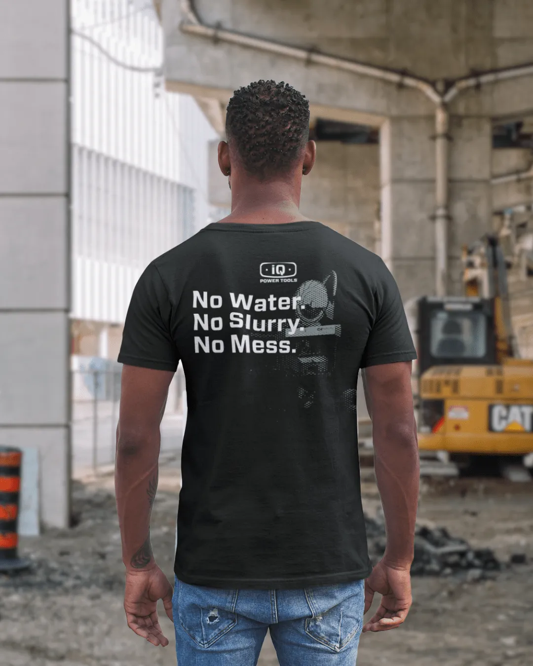 IQ Powertools Cut Dry t-shirt katoen maat L